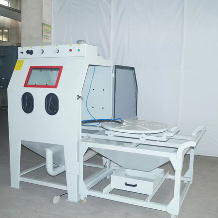 玉溪喷砂机里面的砂能不能洗?怎么洗?